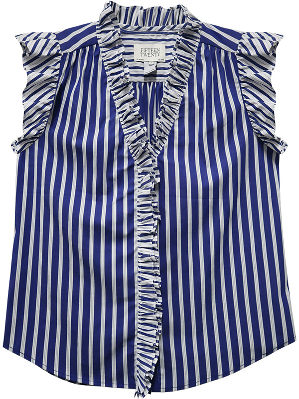 Kelly Ruffle Sleeve Top