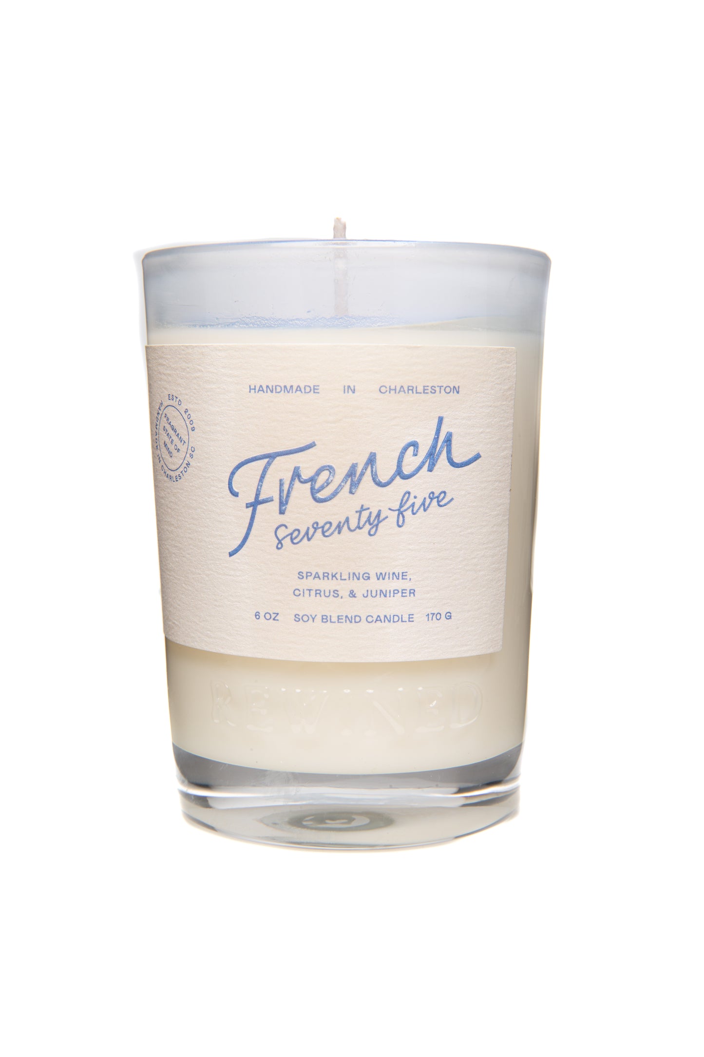 Rewined French 75 Candle 6oz