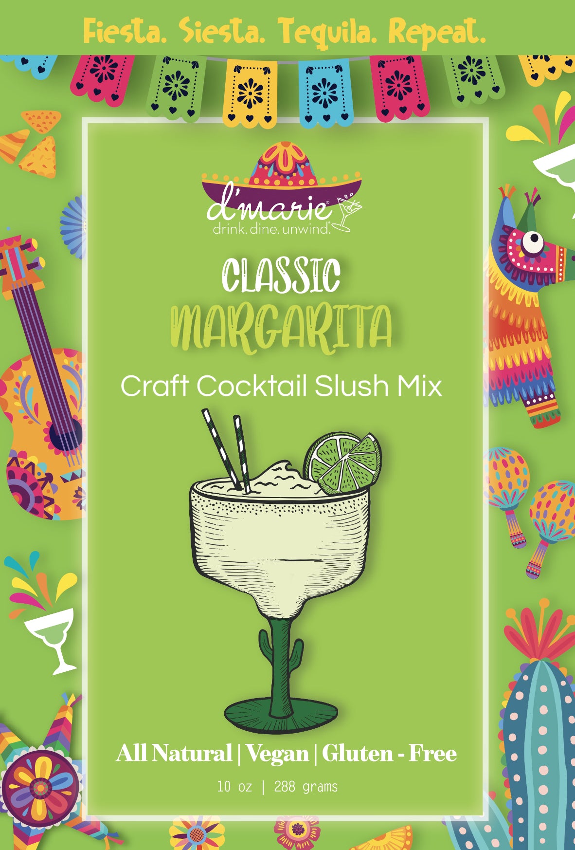 Classic Margarita Craft Cocktail Slush Mix