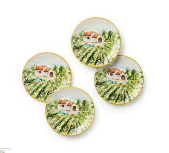 Tuscany Canape Plate 6in