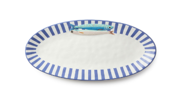 Something Fishy Fish Platter 18"x8.25"