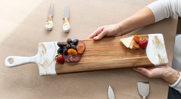 5x24 Baguette Acacia Cheeseboard