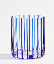 Stripe Short Tumbler S/2 blue