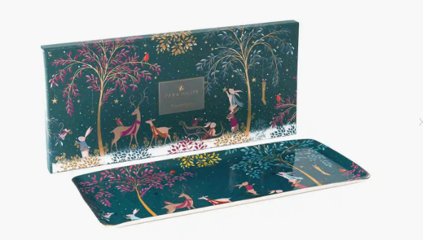 SANDWICH TRAY DEER & ROBIN