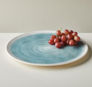 Napoli Mist Round Serving Platter