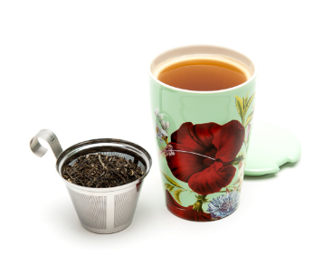 Tea Forte KATI Steeping Cup w Lid and Infuser