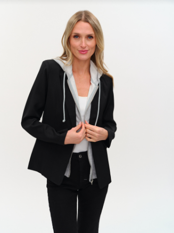 Drew Blazer with sweatshirt insert