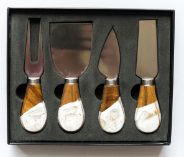 Acacia Cheese Knife Set of 4