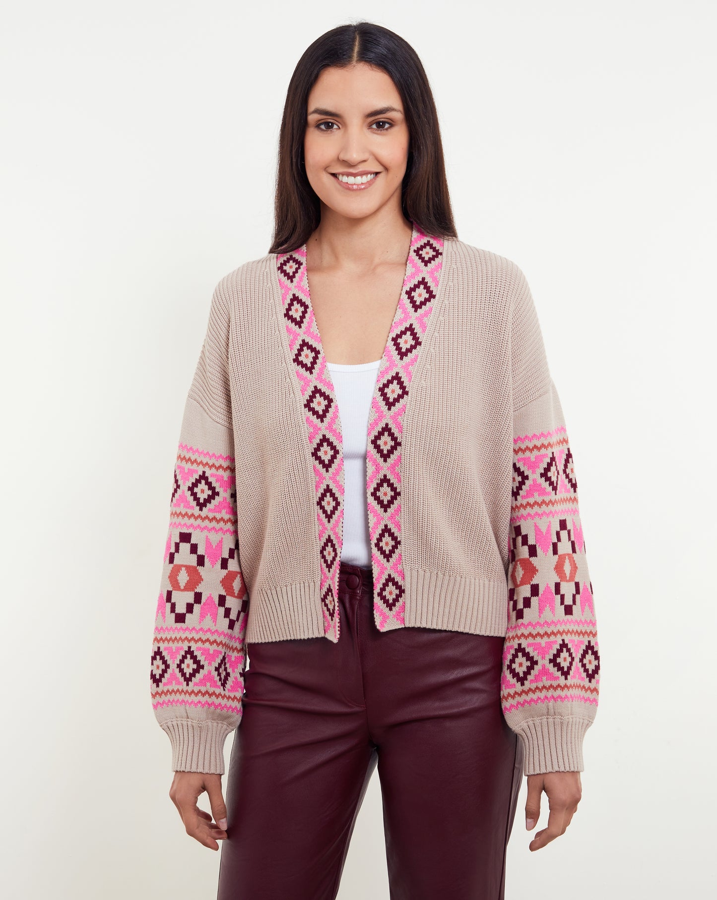 Thea Aztec Edge to Edge Cardi by &Isla