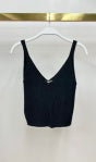 Viscose Rib Crop Tank