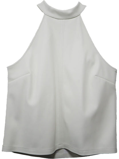 Alexis Faux Leather Halter Top