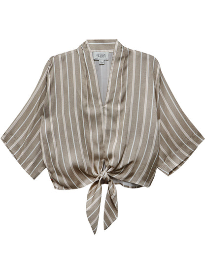 Bernice Tie-Front Blouse