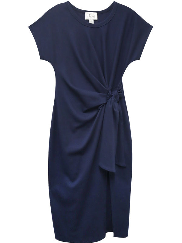 Marissa Side-Knot Midi Dress