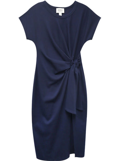 Marissa Side-Knot Midi Dress