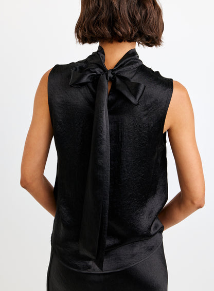 Scarf Neck Blouse