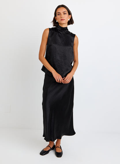 Scarf Neck Blouse