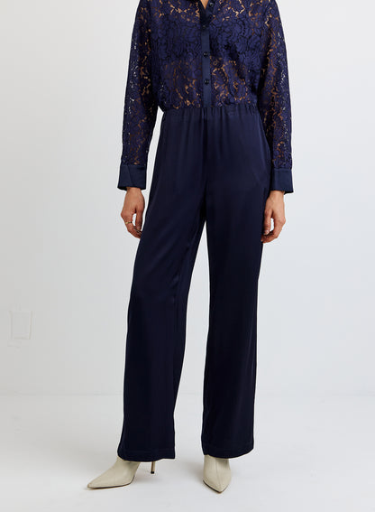 Sleek Clean Wide Leg Pant