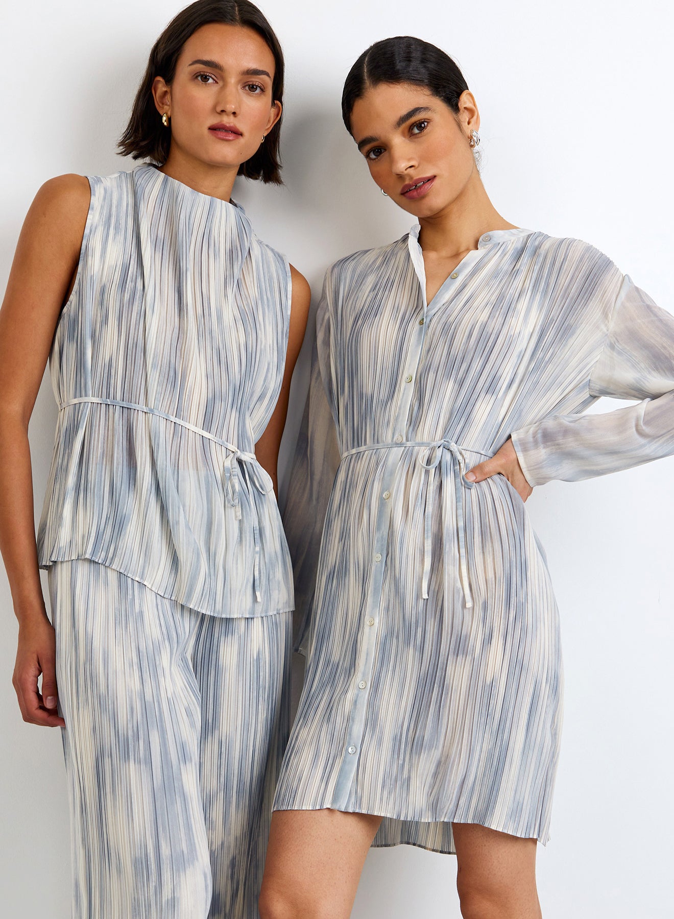 Pull On Pleated Pant