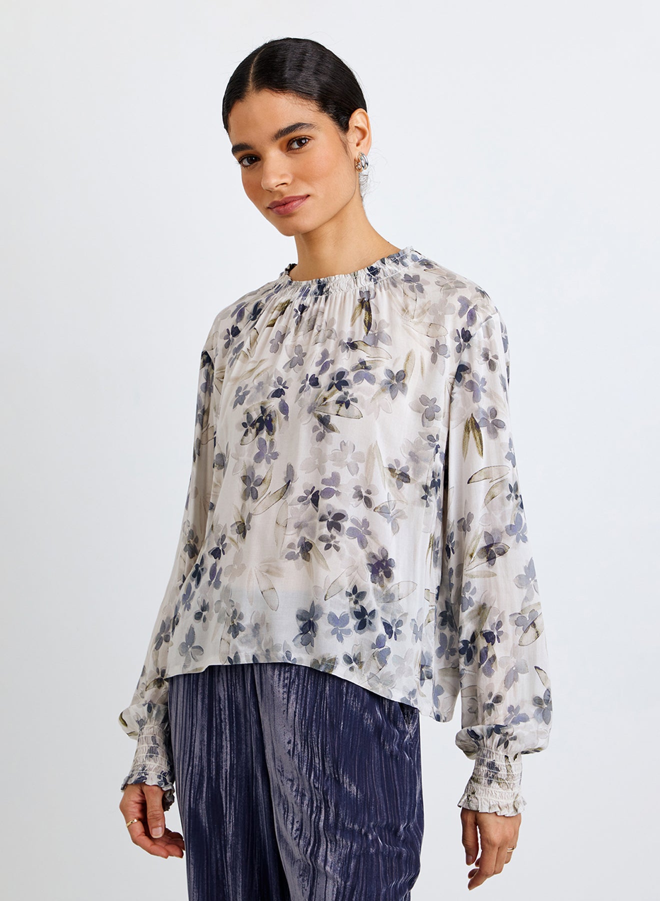 Elastic Shirred