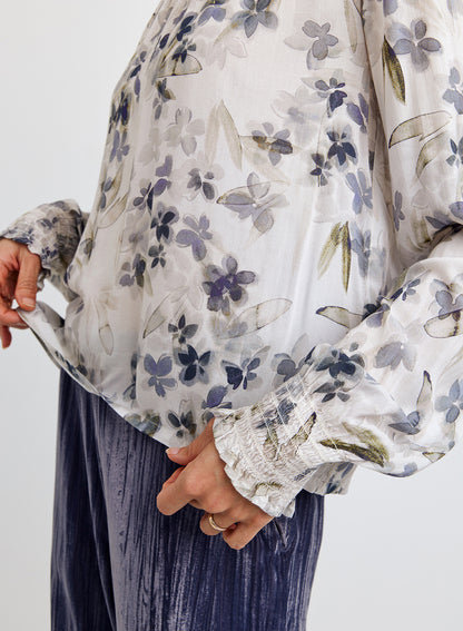 Elastic Shirred