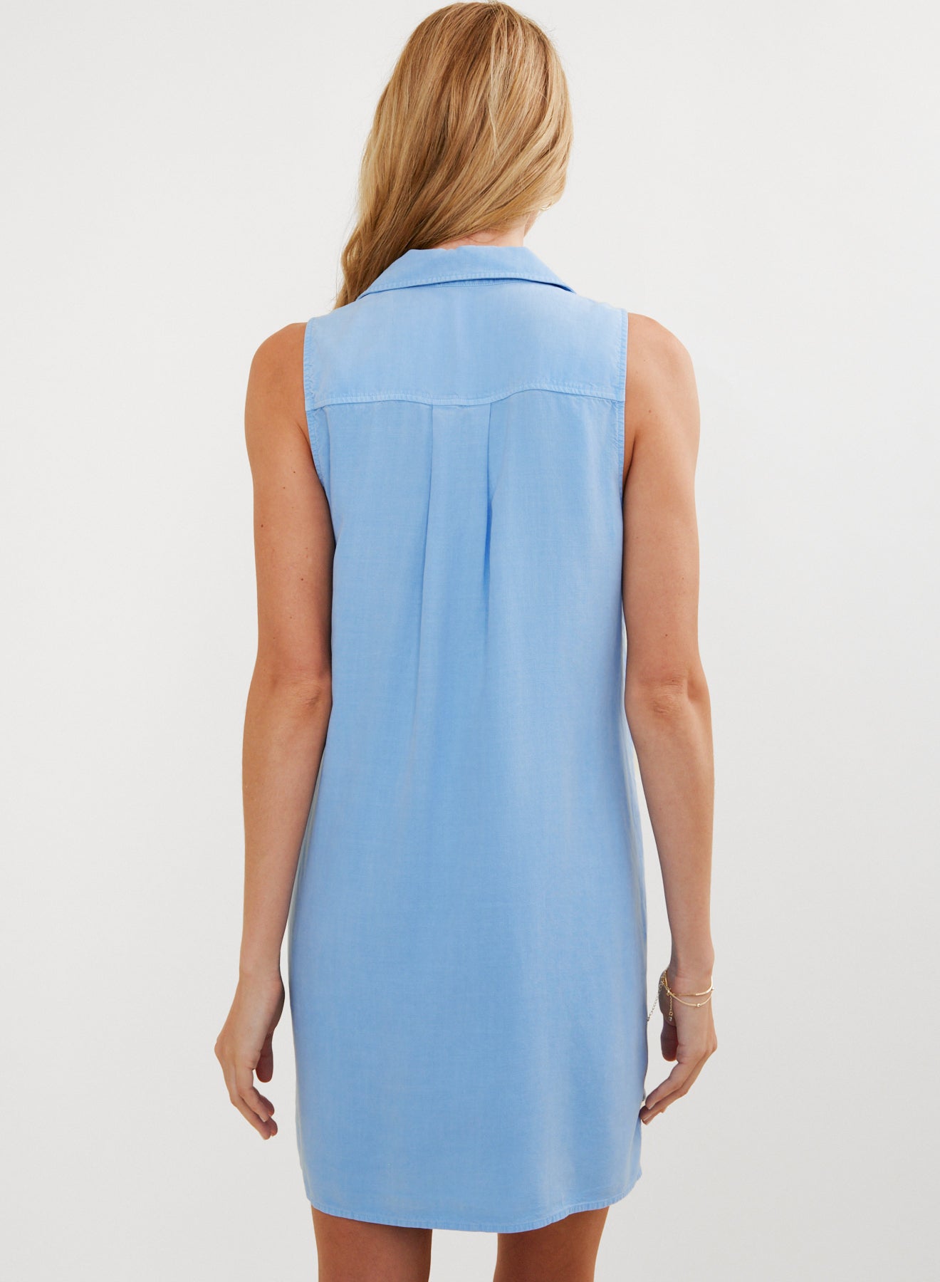 B6691-654-303 - SLEEVELESS A-LINE DRESS