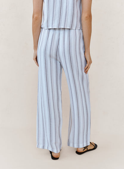 B3314-K42-396 - BEACH PANT WITH TASSEL DRAWSTRING