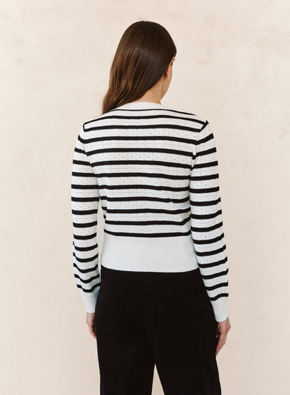 B2266-K84-304 - FITTED CARDIGAN