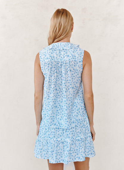 B2430-K58-304 - SLEEVELESS RUFFLE TOP
