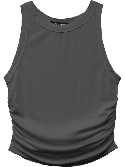 Side Shirred Tank