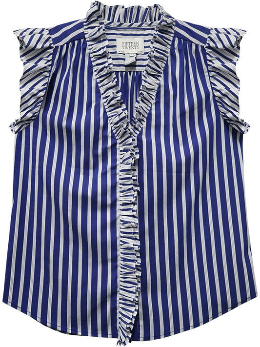 Kelly Ruffle Sleeve Top