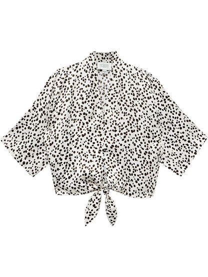 Bernice Tie Front Blouse