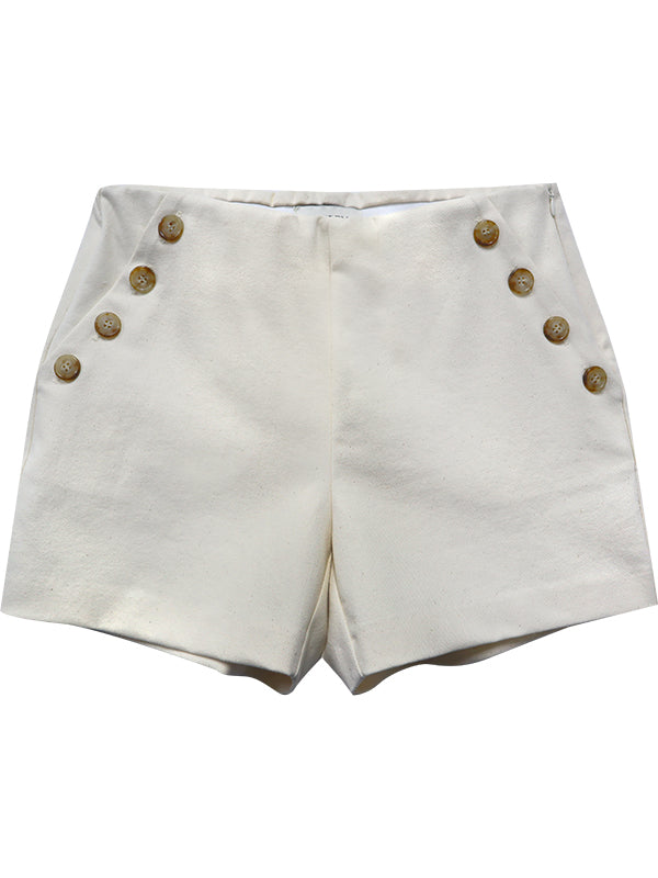 Button Pocket Shorts