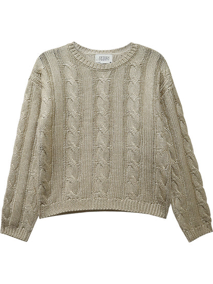 Levie Metallic Sweater