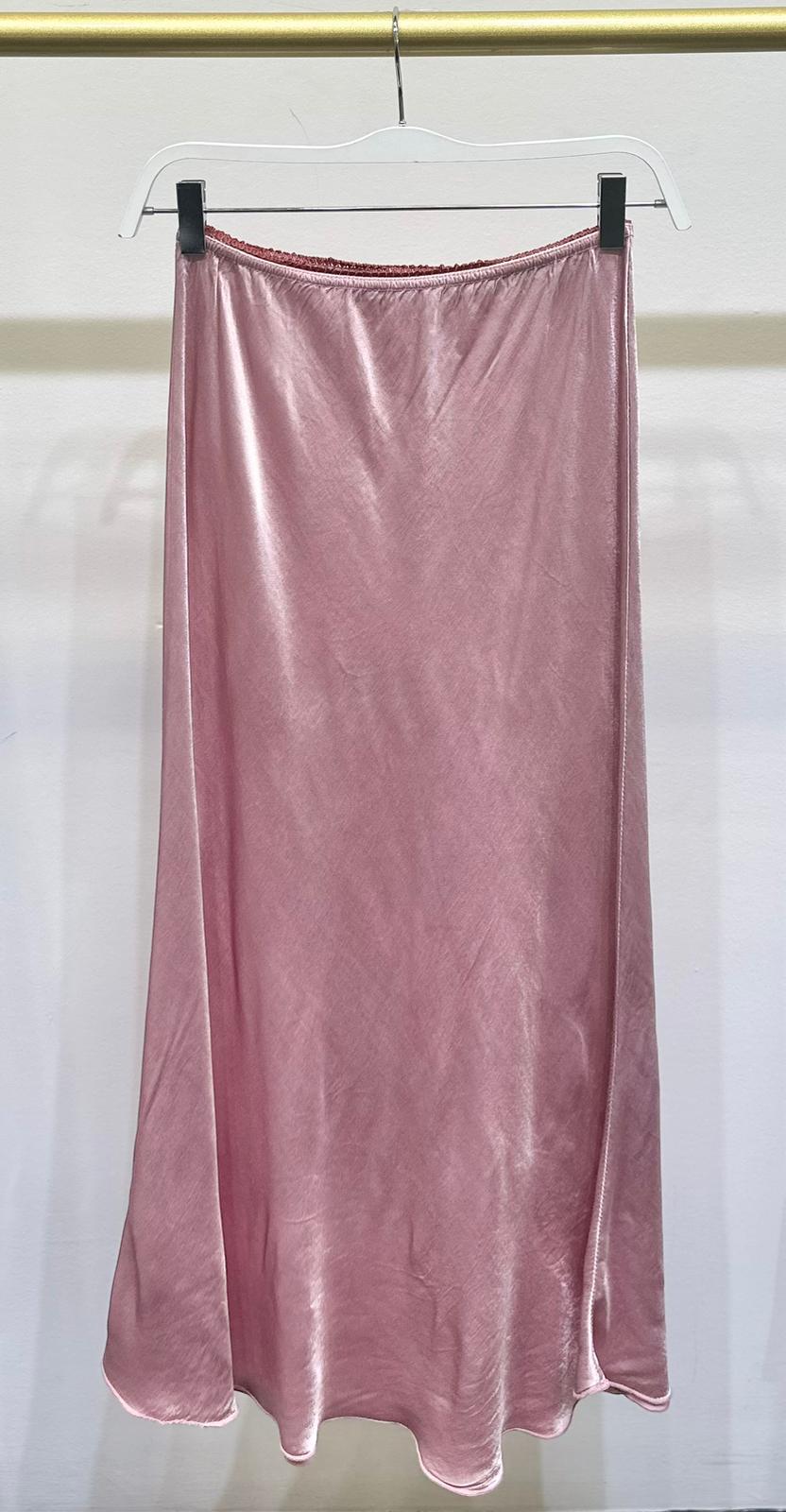 Silky/Viscose/Rayon Slip Skirt