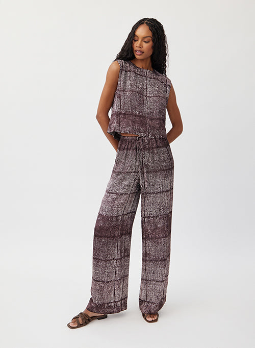 Wide Leg W/ Wide Hem