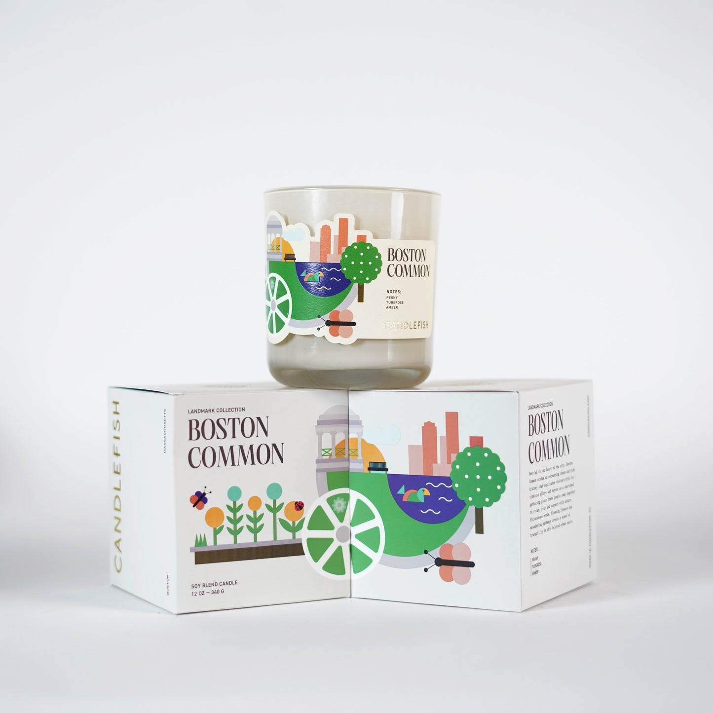 Rewined Boston Common Candle 12oz