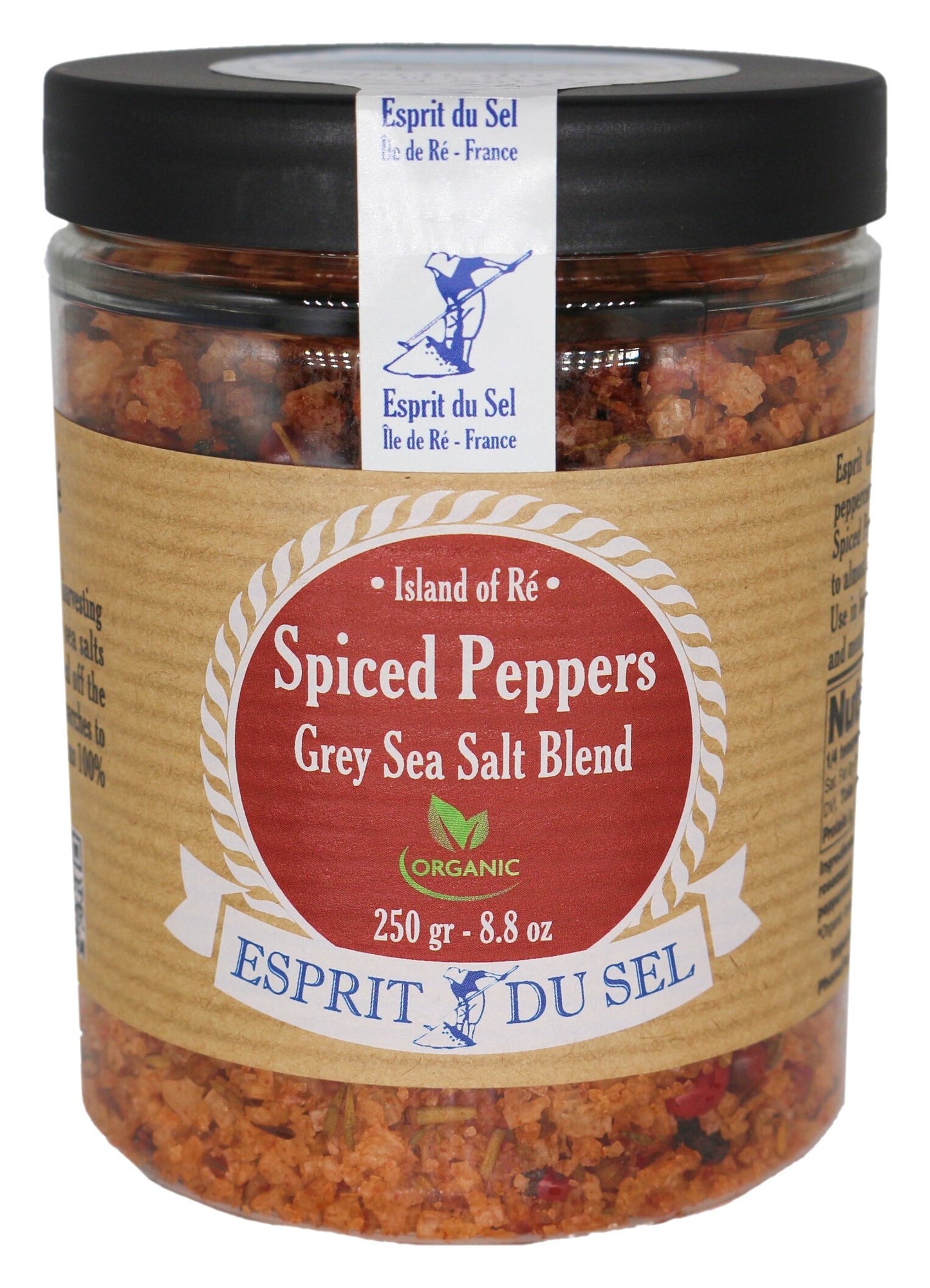 Espirit Du Sel Grey Sea Salt Blend - Spiced Pepper