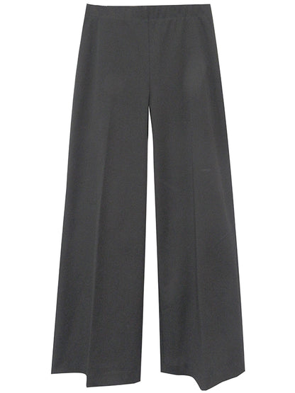 Wide-Leg Cropped Pants