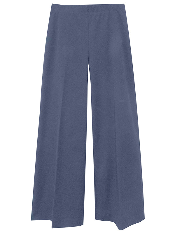 Wide-Leg Cropped Pants