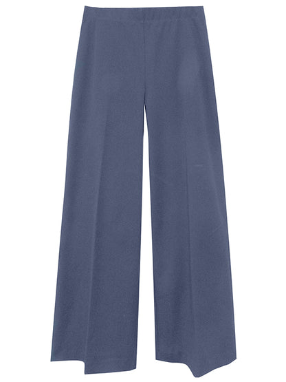Wide-Leg Cropped Pants