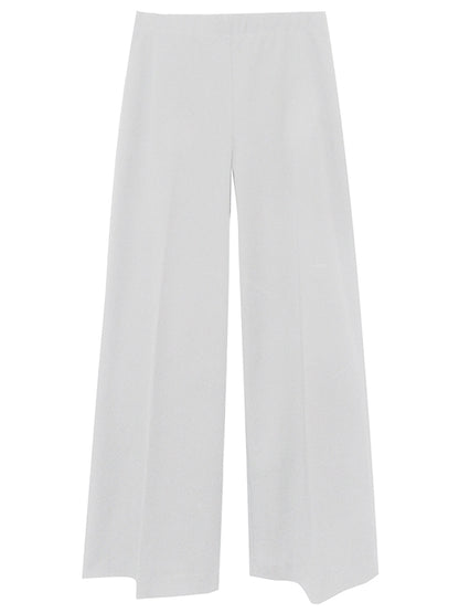 Wide-Leg Cropped Pants
