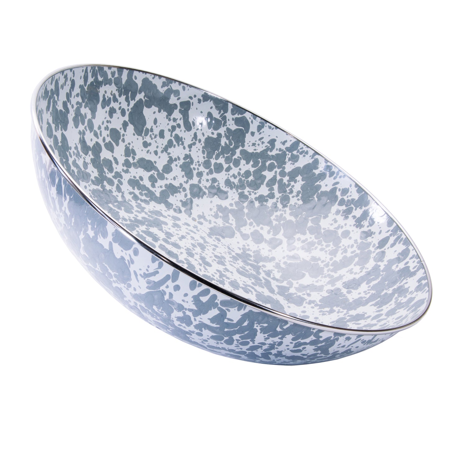 Grey Swirl Catering Bowl by Golden Rabbit | MIMI