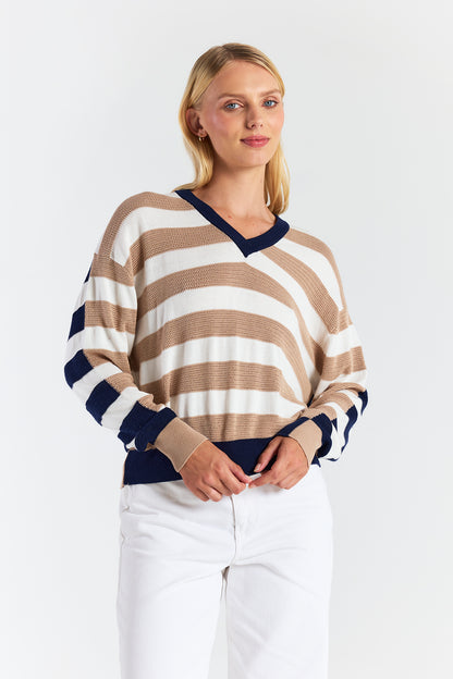 MESH STRIPE V