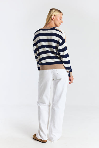 MESH STRIPE V