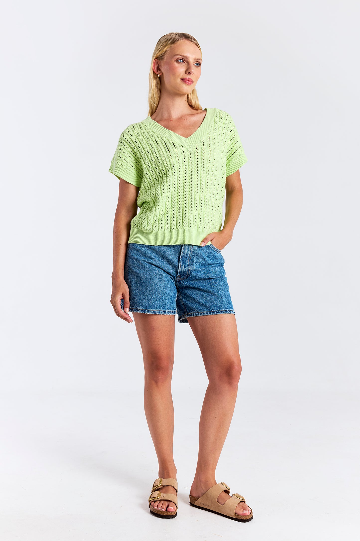SPRING STITCH TEE