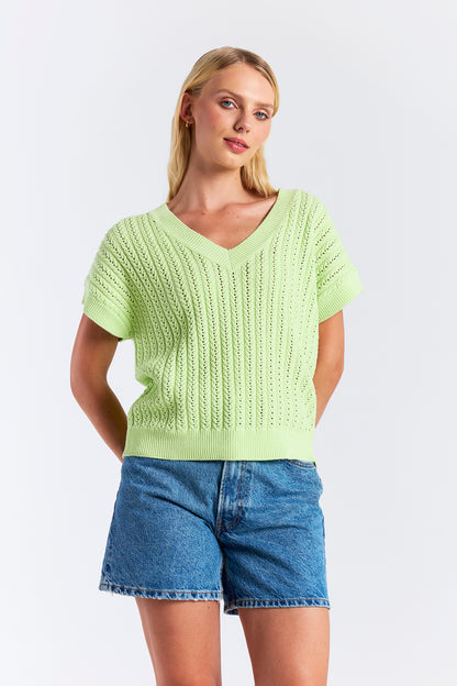 SPRING STITCH TEE