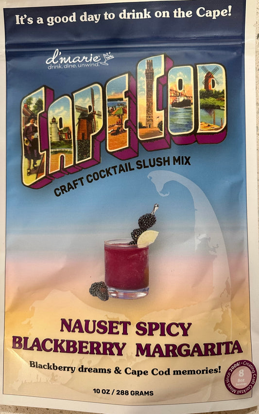 Nauset Spicy Blackberry Margarita Craft Cocktail Slush Mix