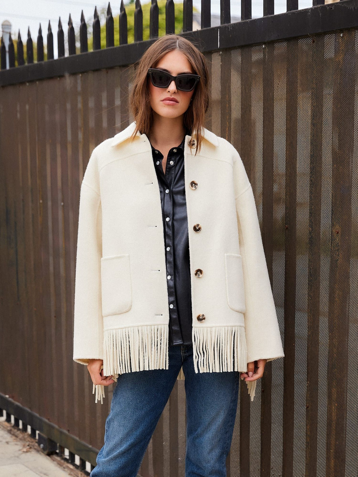 Yara Fringe Jacket