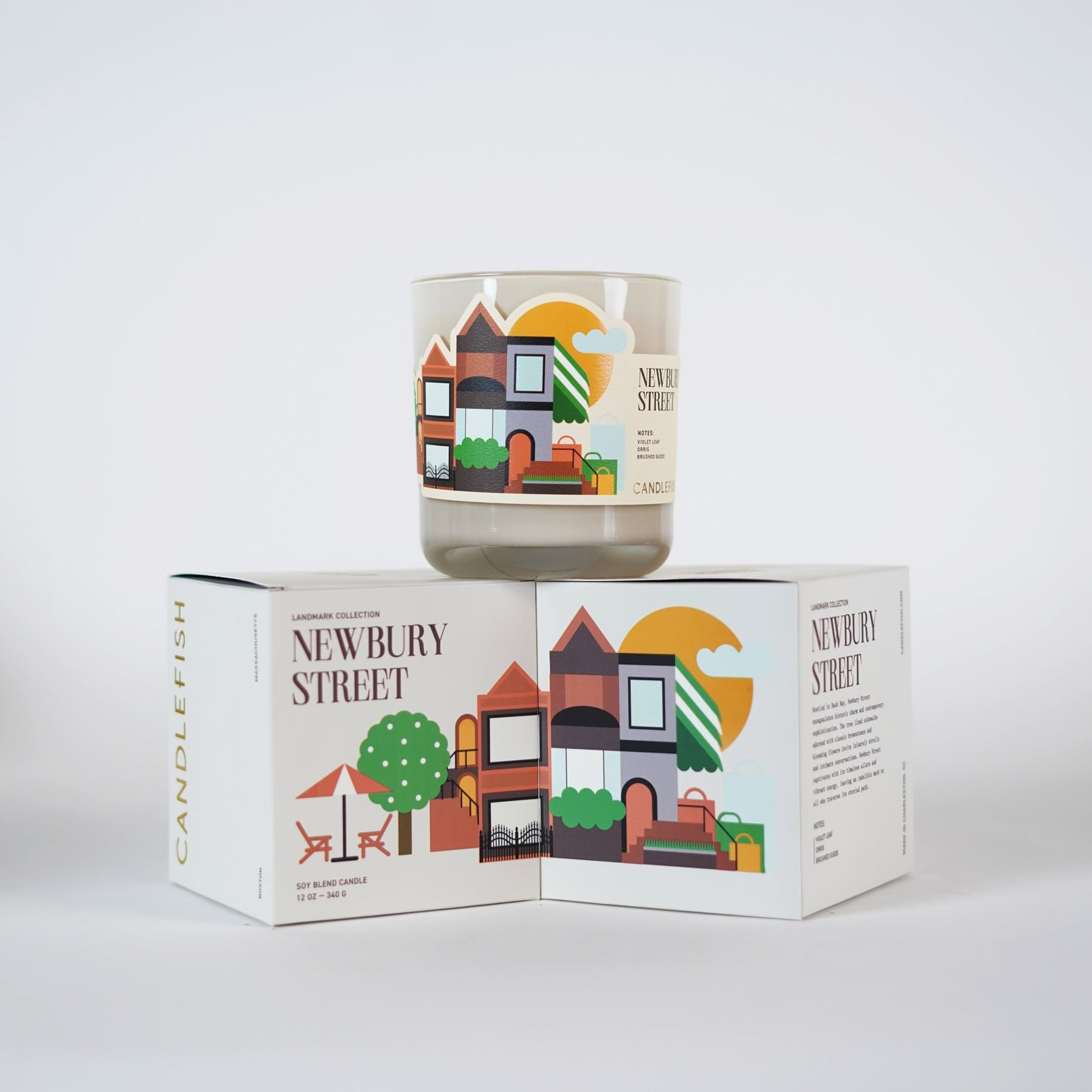 Rewined Newbury Street Candle 12oz