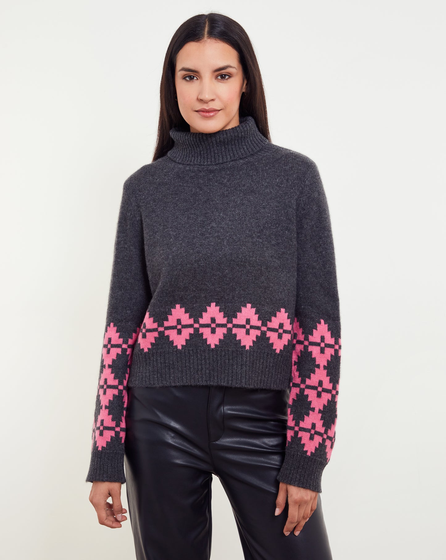 Noah Geo Turtleneck by &Isla